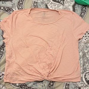 aerie real soft cropped tee